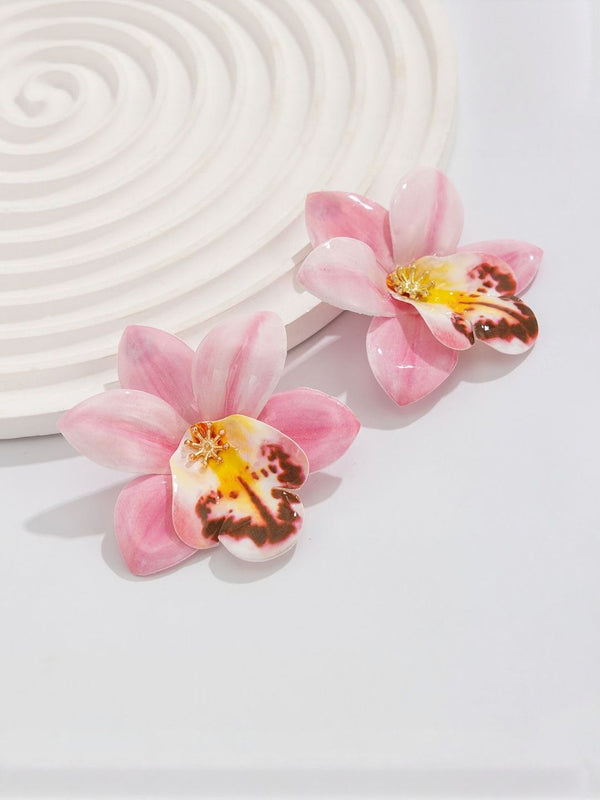 Women Floral Studs Earrings