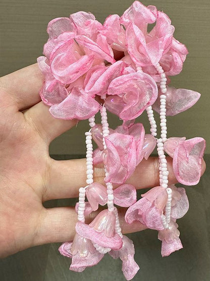 Floral Drop Earrings