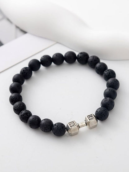 SALTY Evil Eye & Beaded Bracelet & Heart Ring Jewellery Set