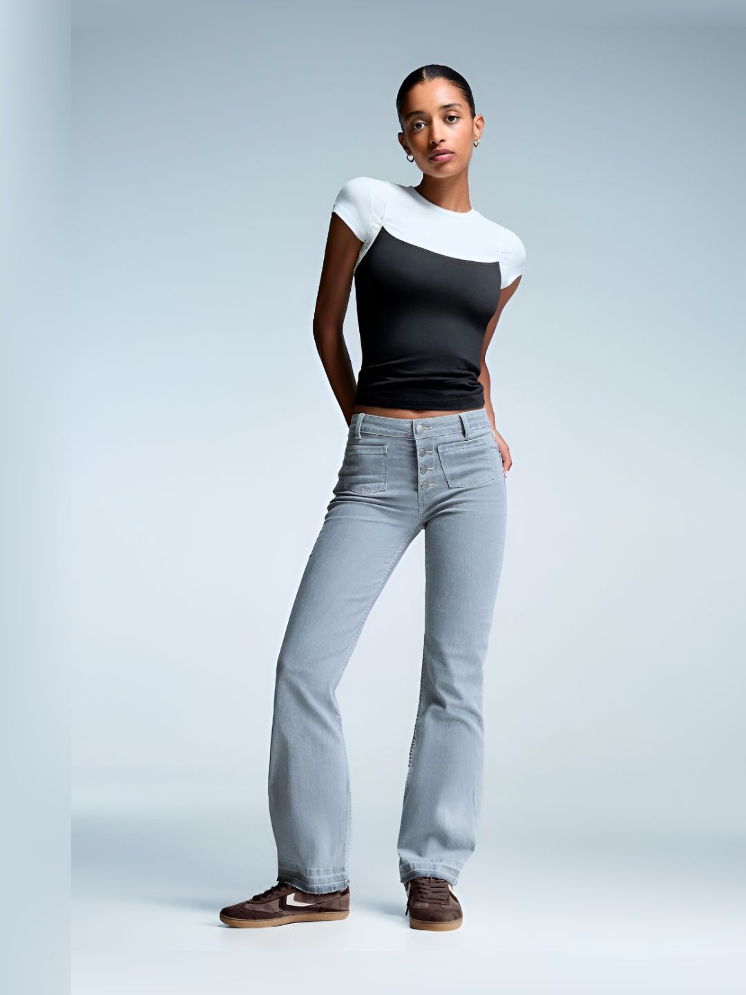Women Flared Mid-Rise Jeans