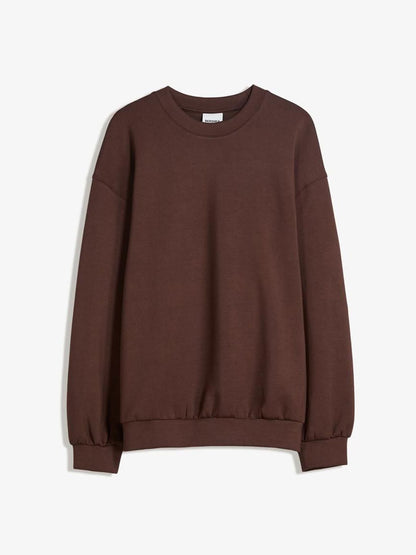 Oversize soft modal blend sweatshirt