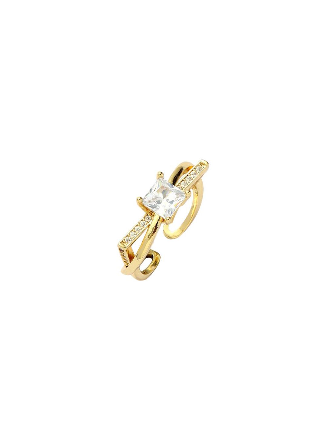 SALTY Pack of 2 Women Forever Radiance Gold Ring