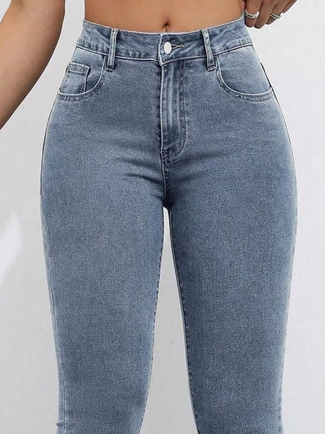 Women Slim Fit High-Rise Stretchable Jeans