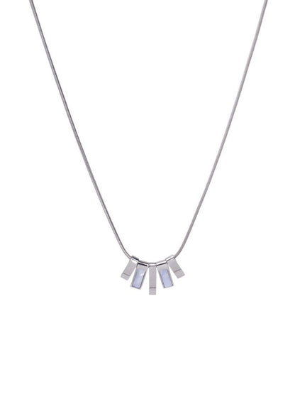SALTY Stainless Steel Graceful Arch Necklace