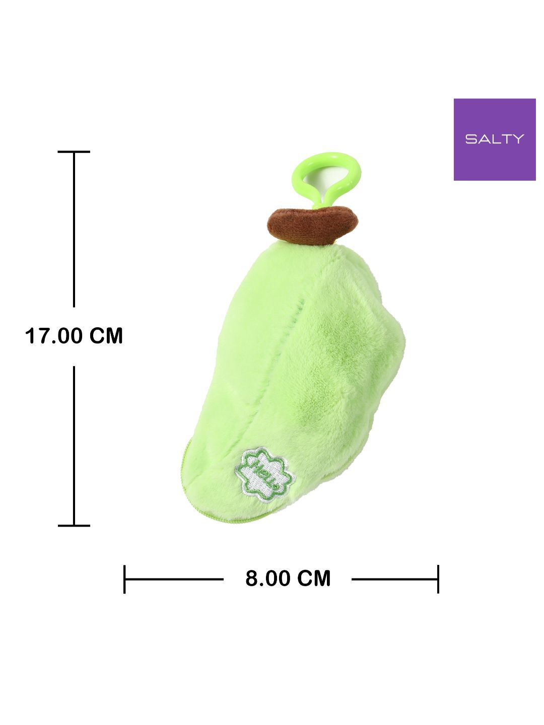 SALTY Kawaii Hideaway Plushy Zipper Bag Charm