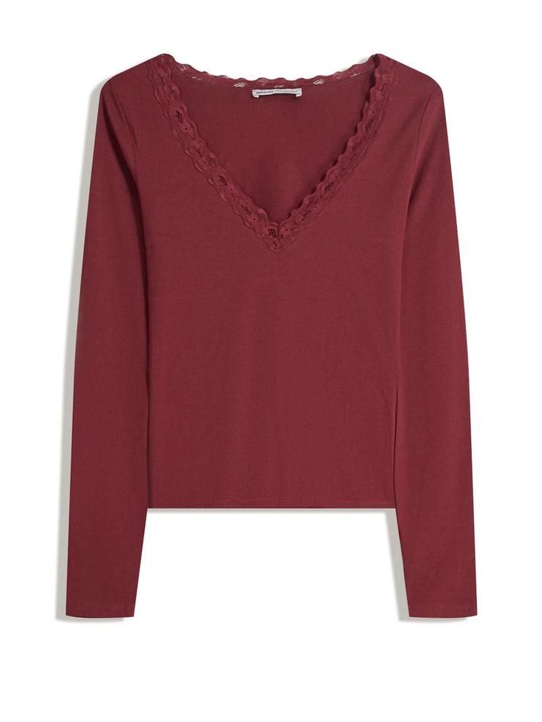 Long sleeve lace T-shirt