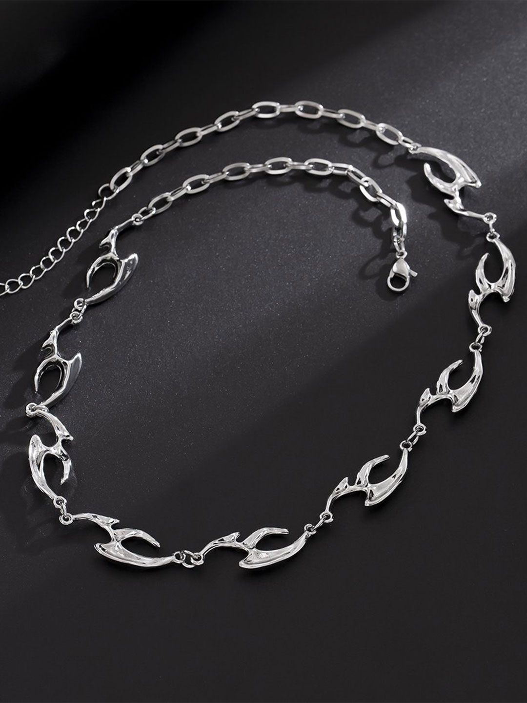 Silver-Plated Minimal Necklace