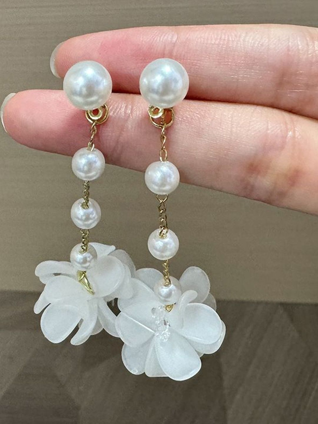 Floral Drop Earrings