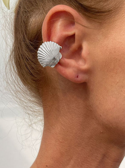 Silver-Plated Contemporary Studs