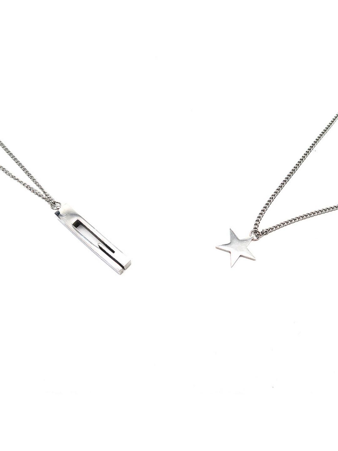 SALTY Star Shaped Pendants with Chains