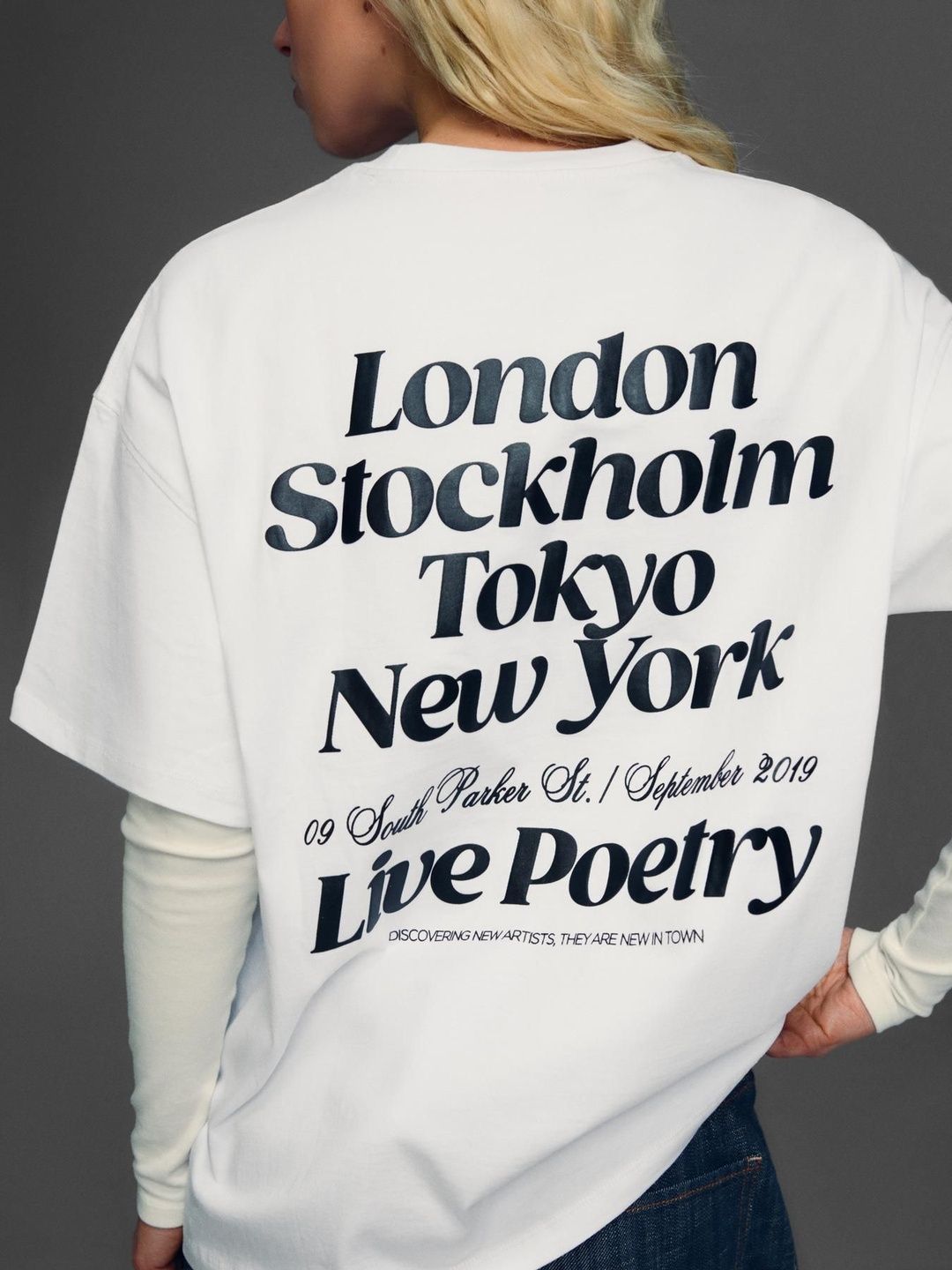 short sleeve print T-shirt