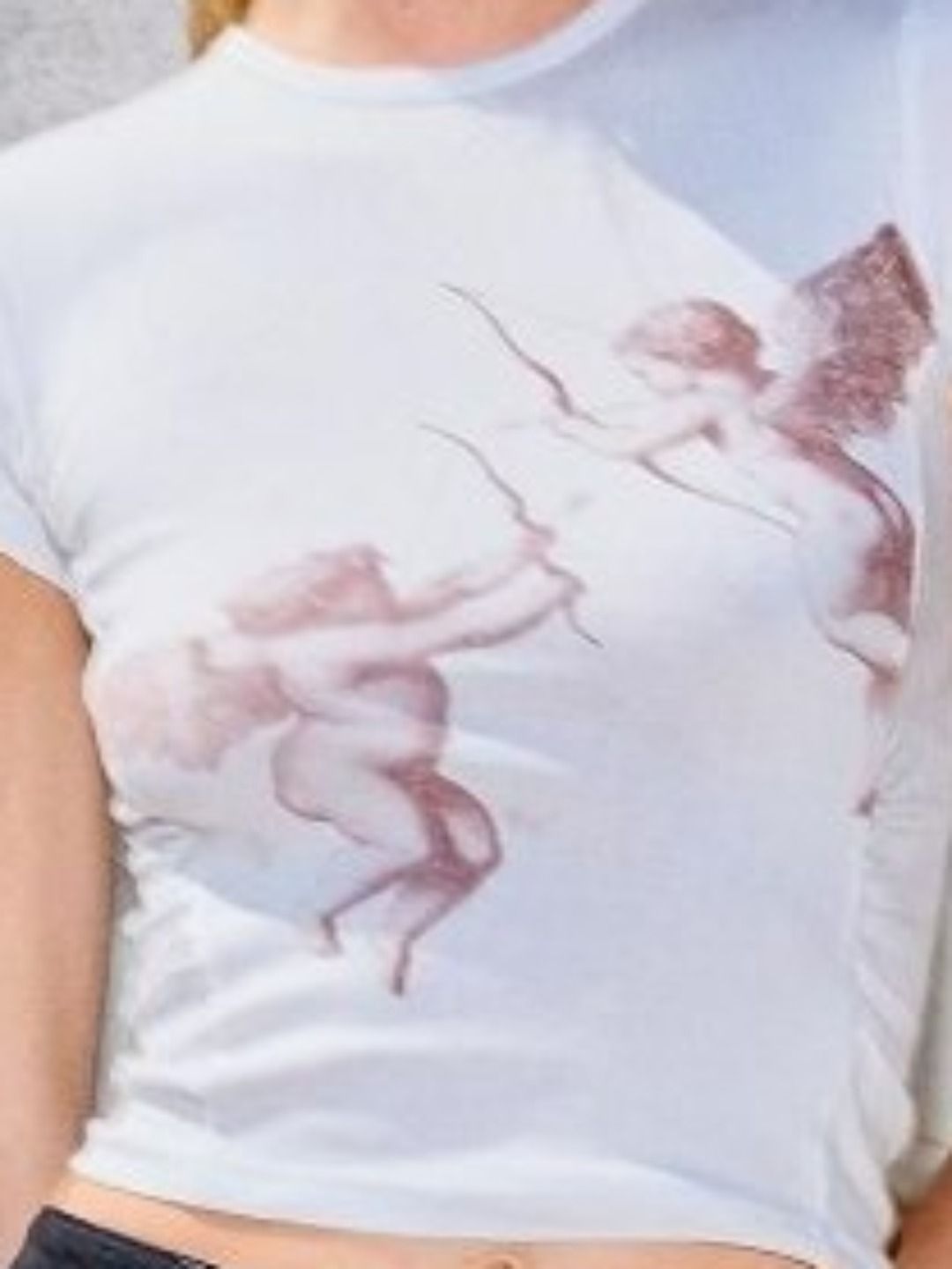 Short sleeve T-shirt with print