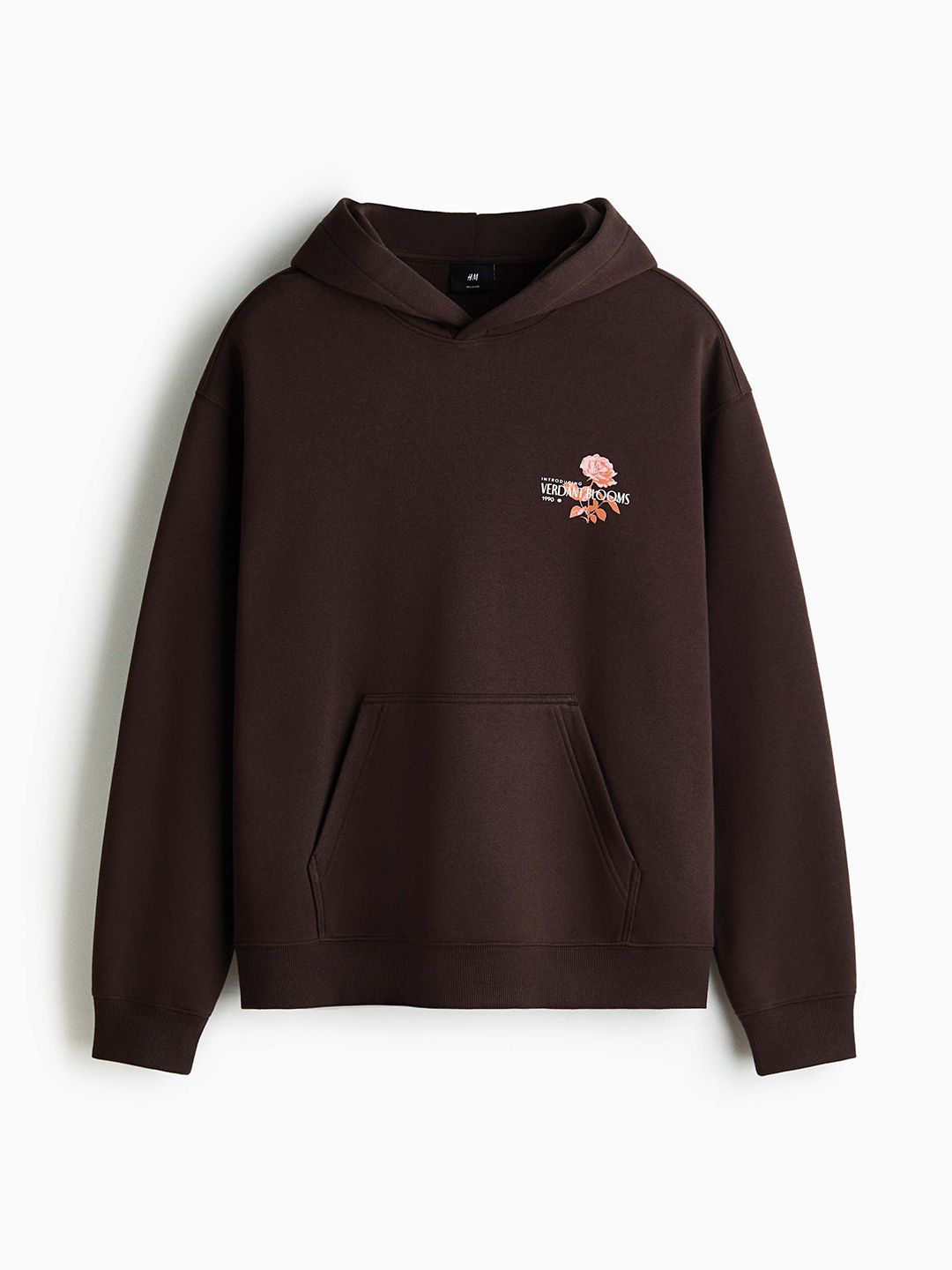 Relaxed Fit Printed Hoodie