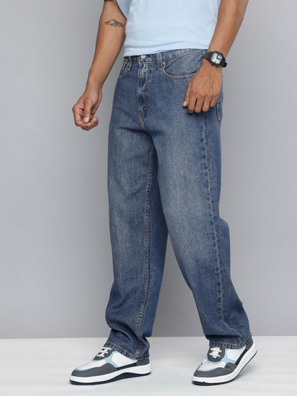 Men 568 Straight Fit Pure Cotton Jeans