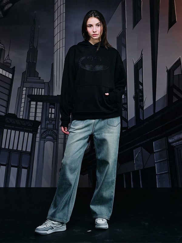 Women Printed Hooded Sweatshirt