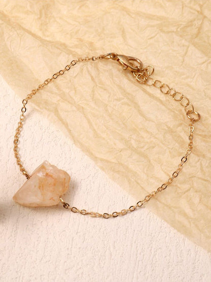 SALTY Set Of 2 Stone Of Feminine & Stone Of Confidence Bracelets