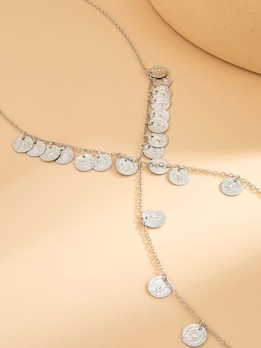 Silver-Plated Antique Necklace