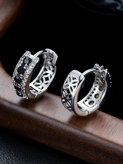 Classic Half Hoop Earrings