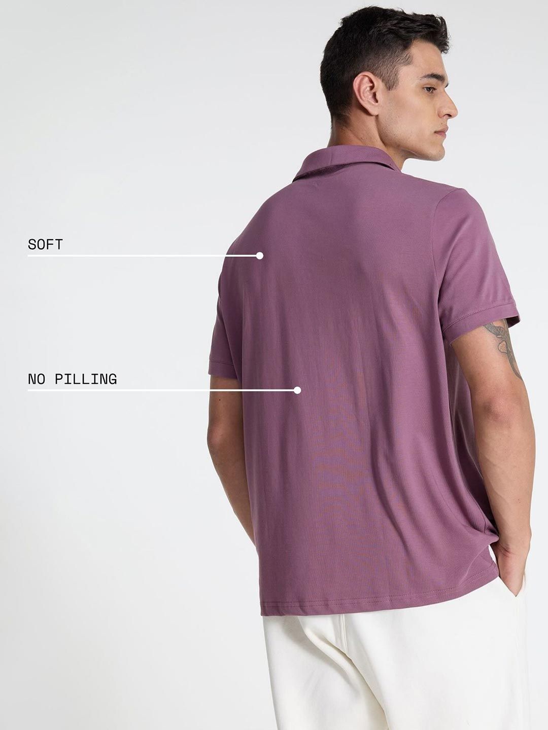Thistle Supima Polo T-shirt
