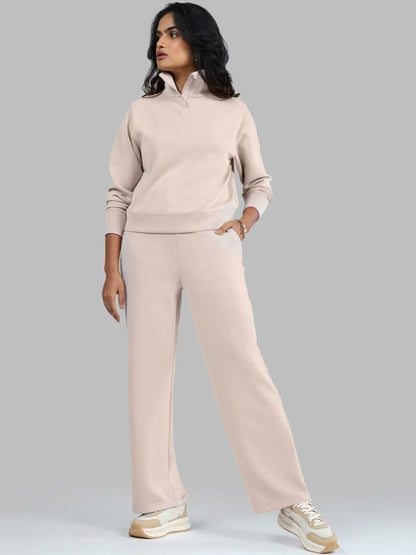 Women Bare Butter Straight Regular Pants