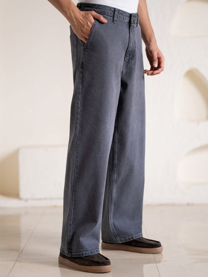 Men Comfort Baggy Fit Mid-Rise Stretchable Jeans