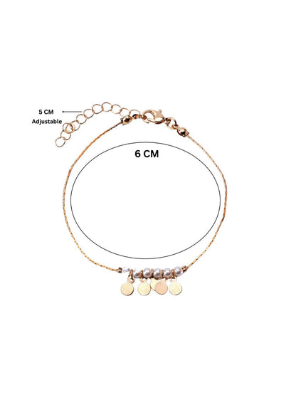 SALTY Pack of 2 Women Gypsy Pearl Bracelet