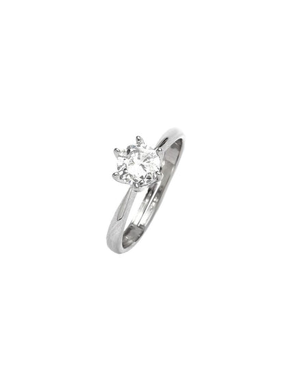 SALTY Set Of 2 Radiant Spark Crystal Ring For Couple