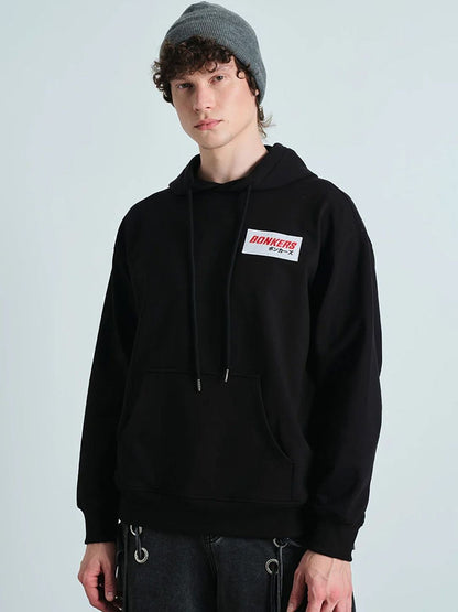 Men Printed Hooded Sweatshirt
