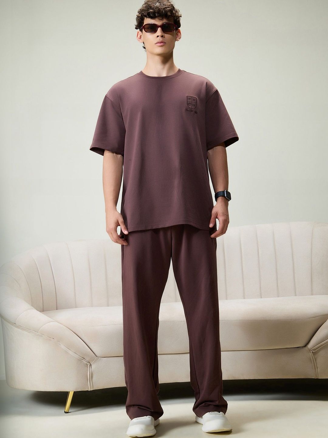 Brown Leisure Everywear Tee