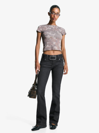 Short sleeve T-shirt with print