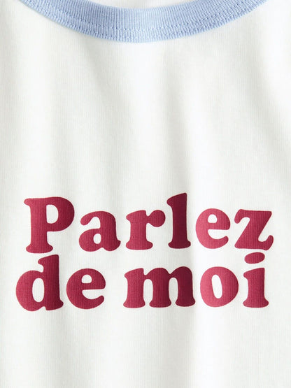 Print-motif T-shirt