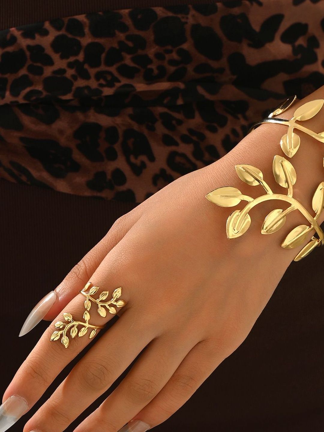 Gold-Plated Jewellery Set