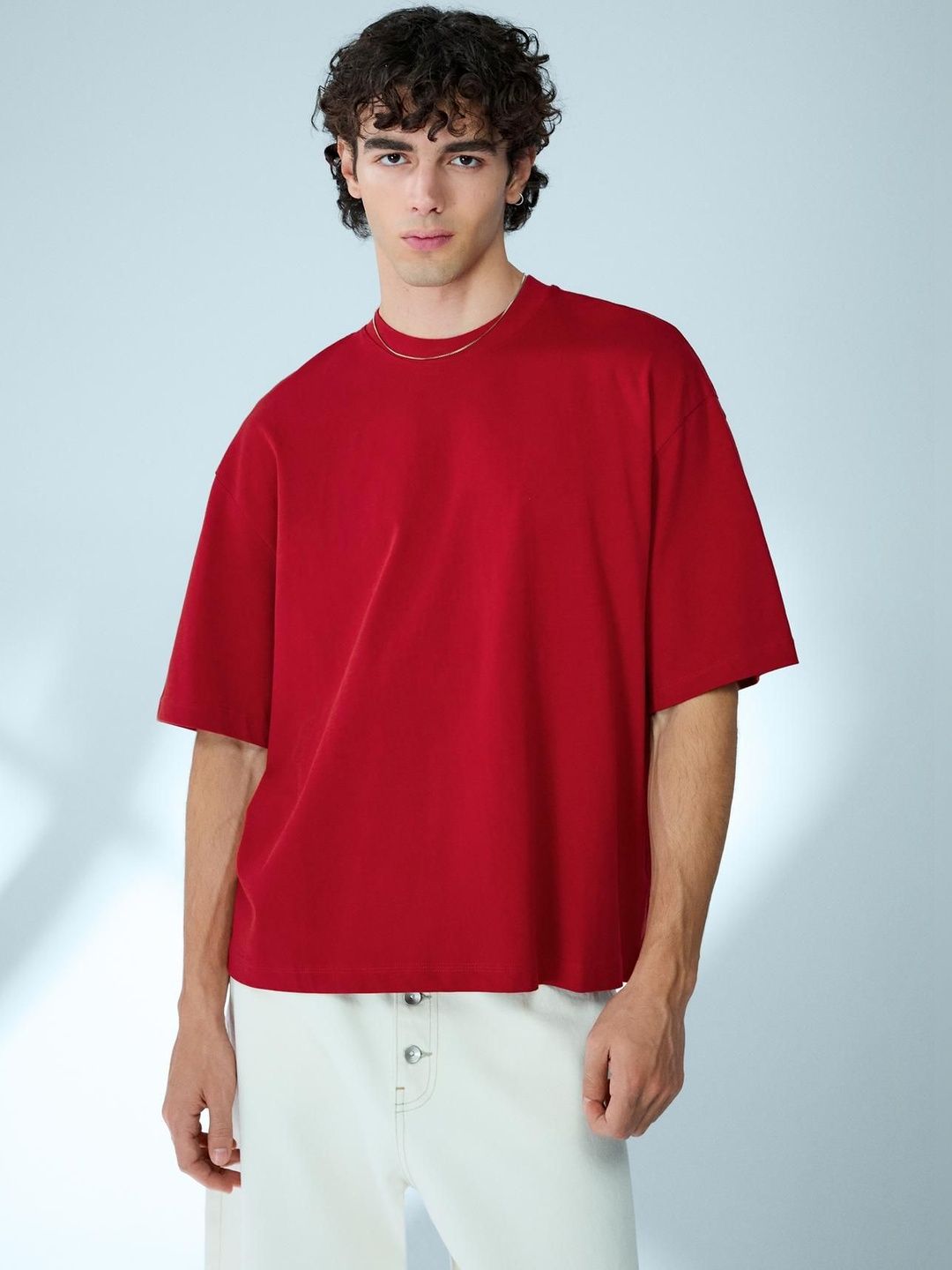Boxy short sleeve T-shirt