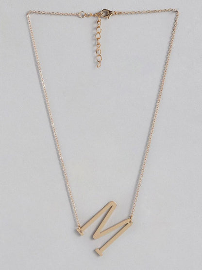 SALTY Chic Alphabet M Chain