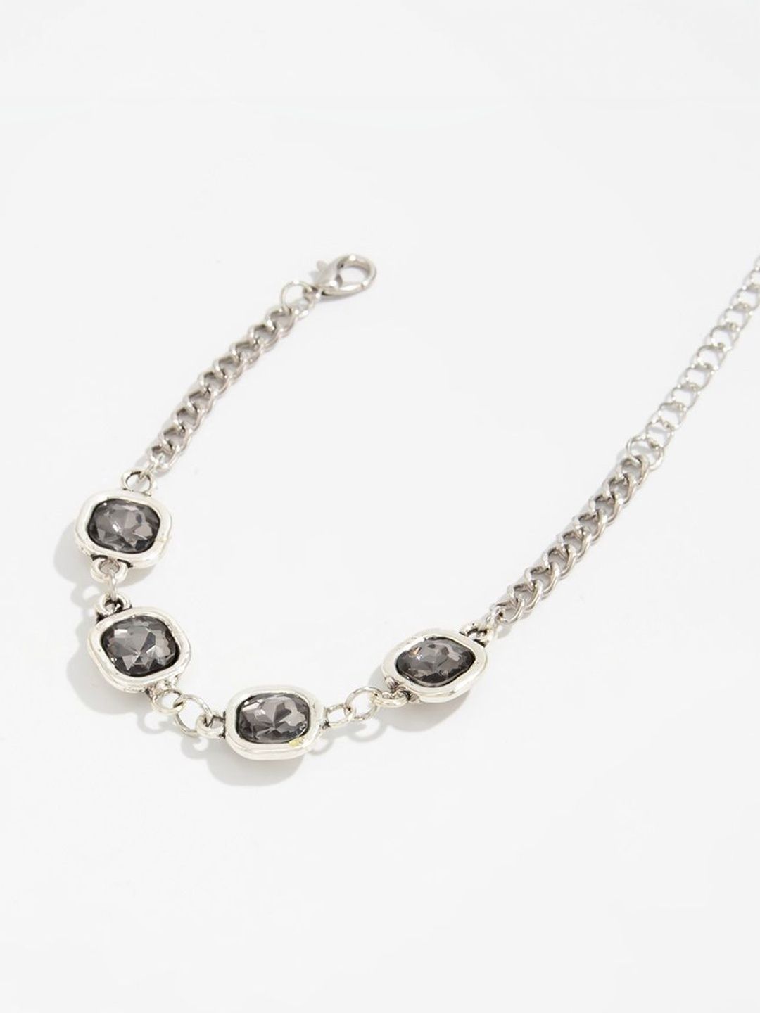 Women Silver-Plated Link Bracelet