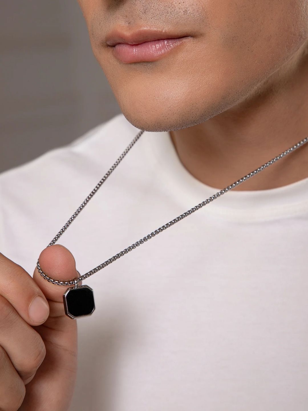 SALTY Set Of Bracelet & Necklace Midnight Charisma & Avrum - Pendant, Chain Jewellery Set