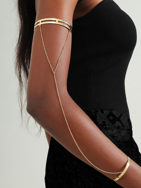 Women Gold-Plated Armlet Bracelet