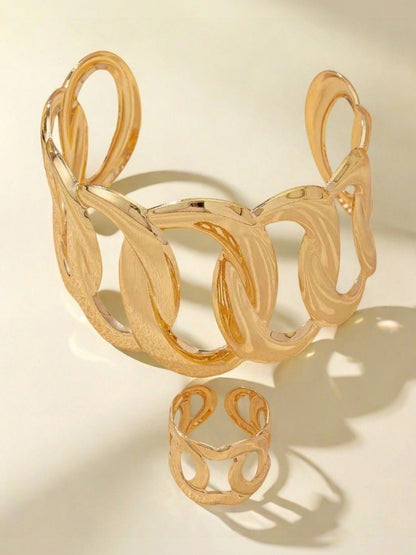 Gold-Plated Jewellery Set