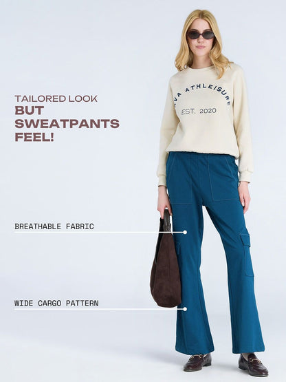 Moscow Women Wide Cargo Joggers