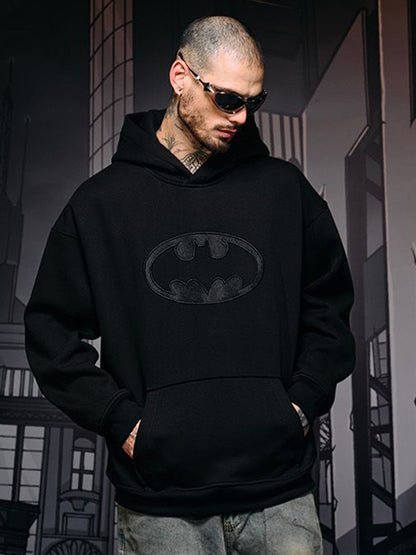 Men Printed Hooded Sweatshirt