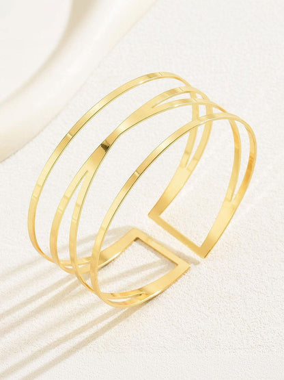 Women Gold-Plated Armlet Bracelet