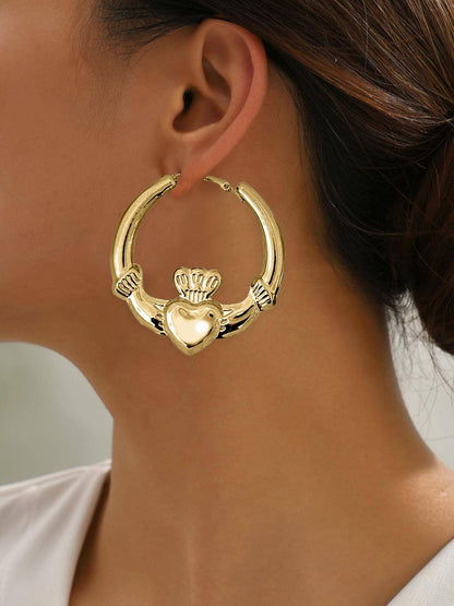 Circular Hoop Earrings