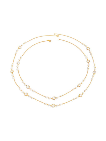 Gold-Plated Enamelled Necklace