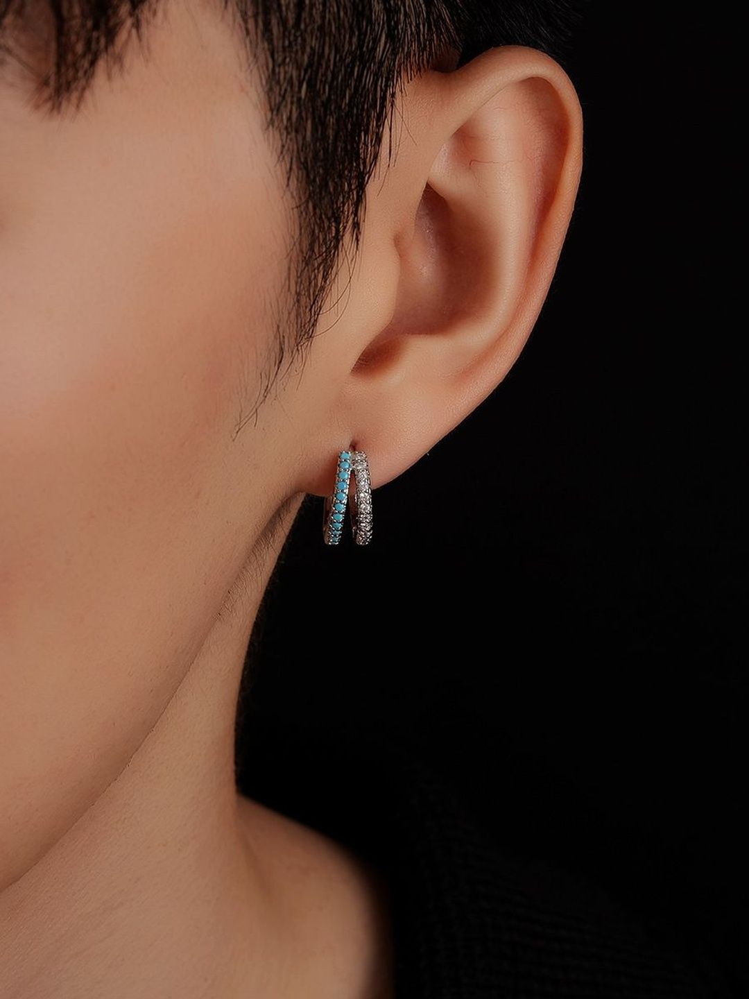 Classic Half Hoop Earrings