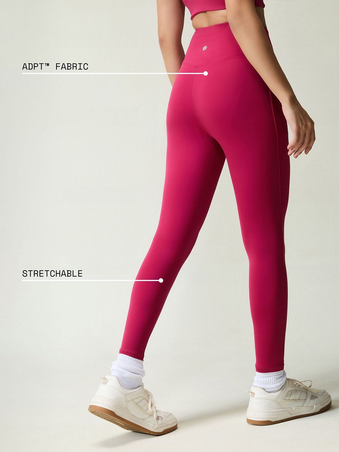 High-Rise Ankle Length Ruby Hourglass Snug Legging