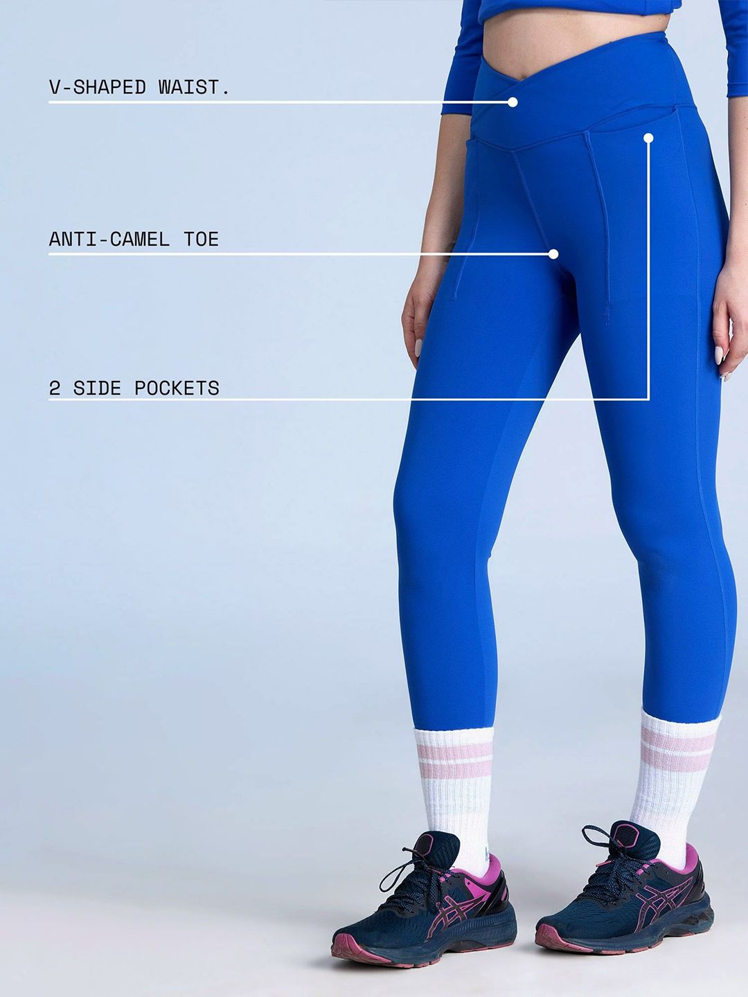 Cobalt Hourglass Snug Leggings