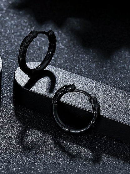 Classic Half Hoop Earrings