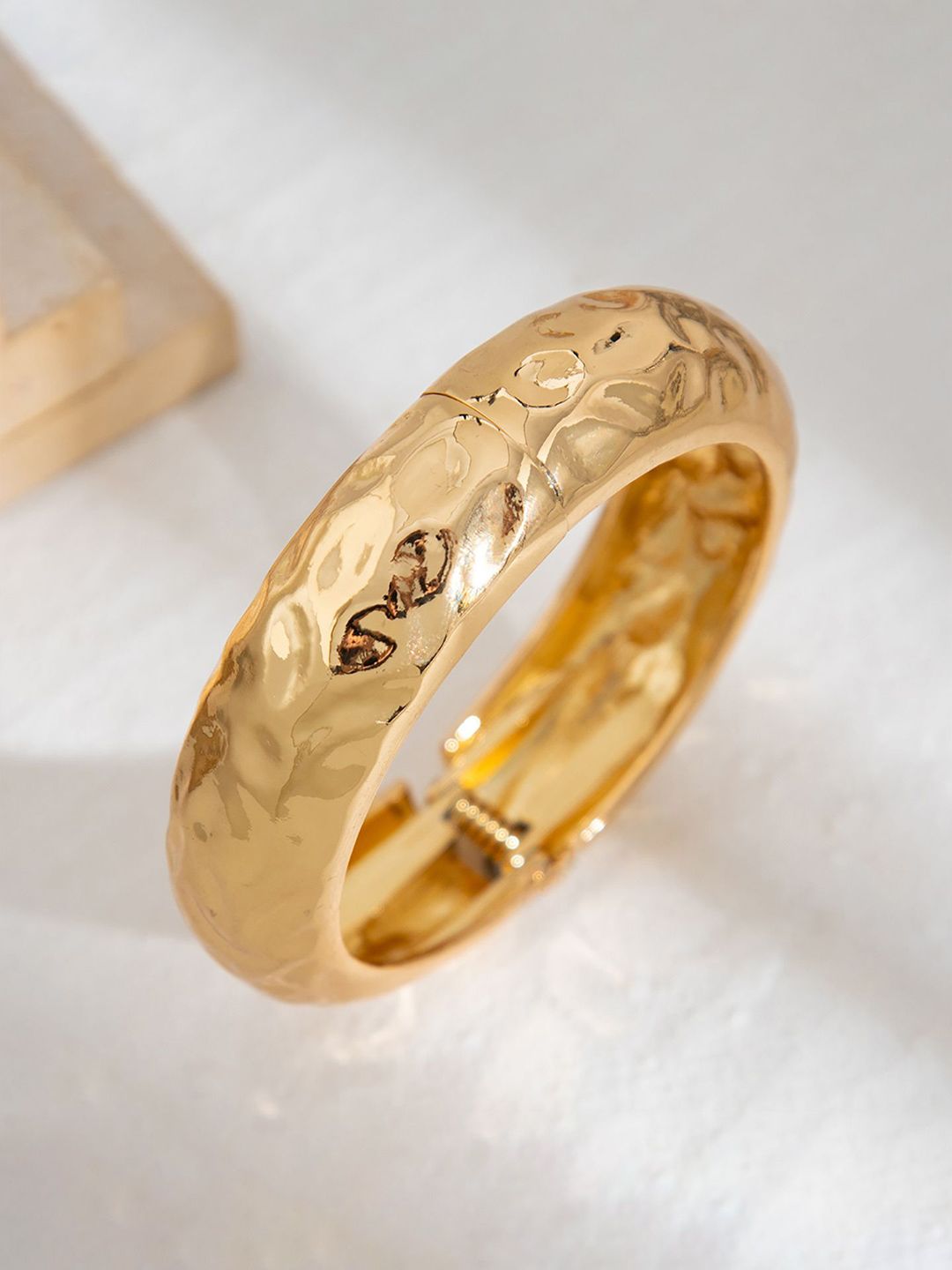Women Gold-Plated Kada Bracelet
