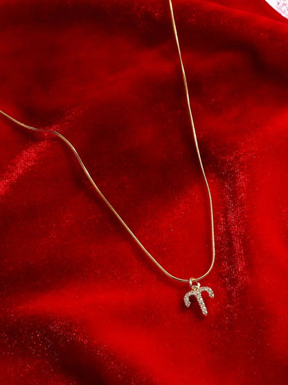 SALTY Set Of 2 Stones-Studded Aries & Aquarius Pendant With Chain