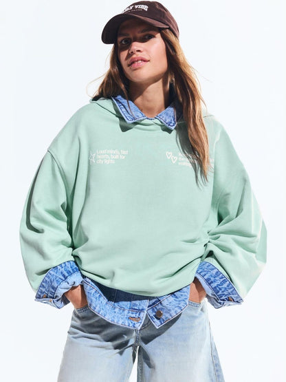 Printed hoodie